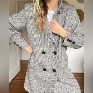 Women’s vintage wool coat